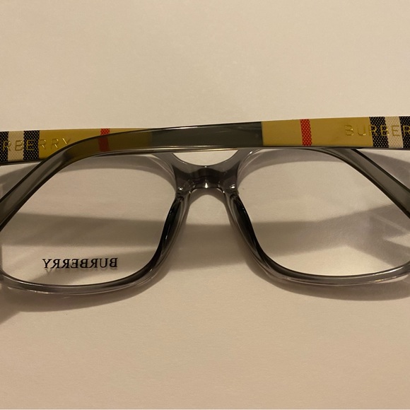 Burberry 96006 55/19 Square Gray Eyeglass Frame/ Unisex - Picture 4 of 7